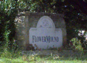 Flower Mound Tx sign